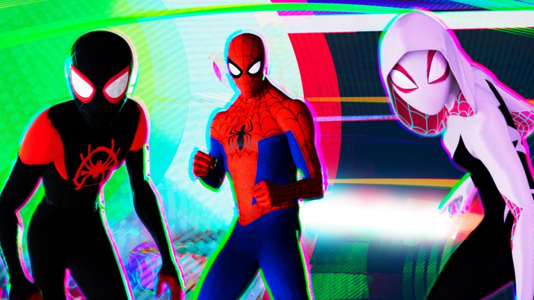 Miles and Gwen in Spider-Man into the Spider-Verse Review