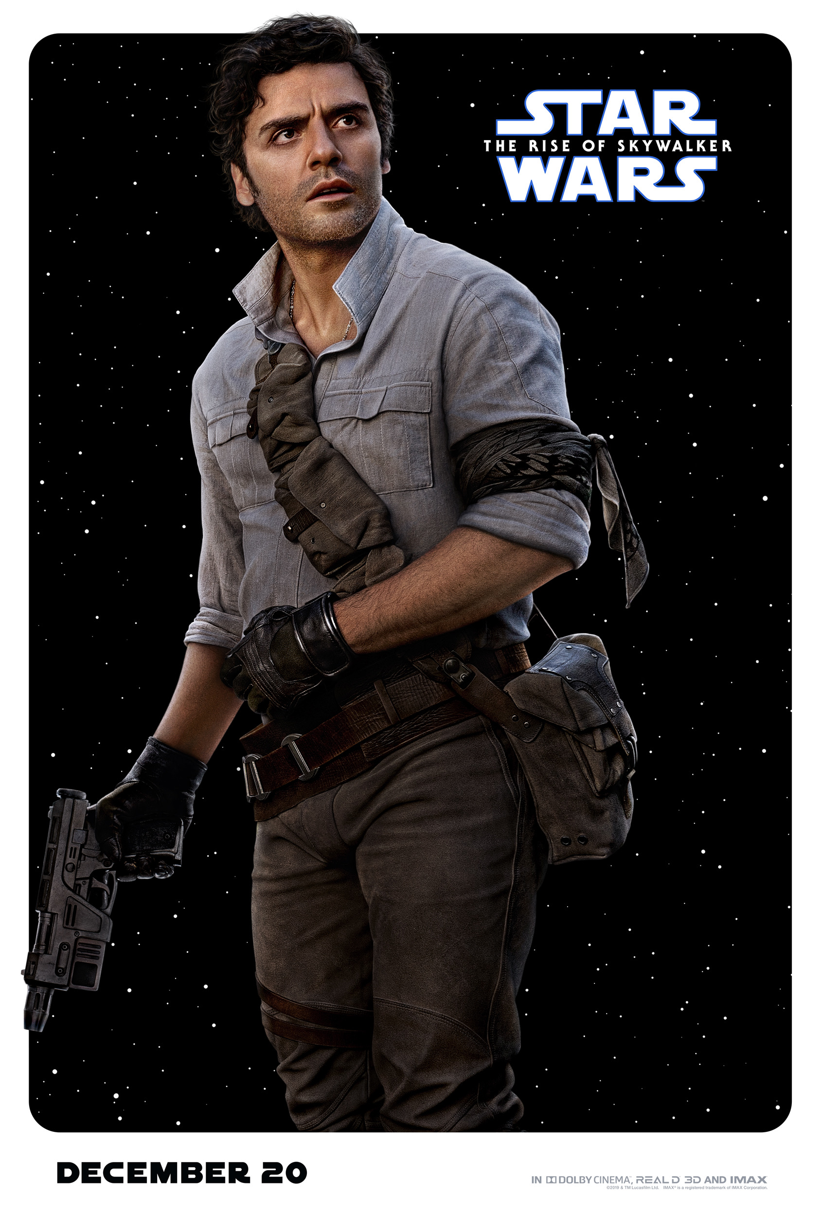 Star Wars: The Rise of Skywalker Poe Character Poster