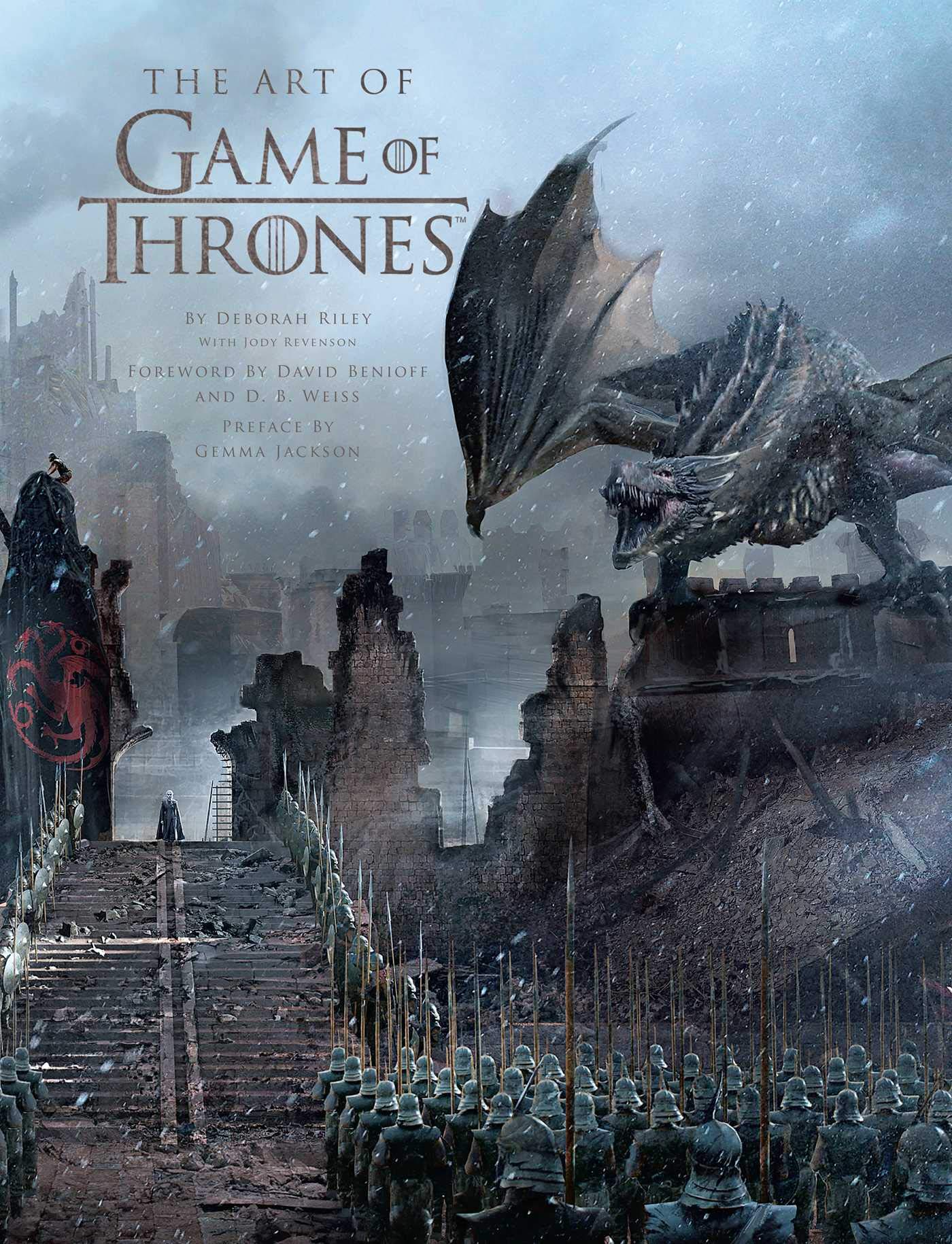 The Cover of The Art of Game of Thrones, The Official Book of Design Seasons 1 to 8