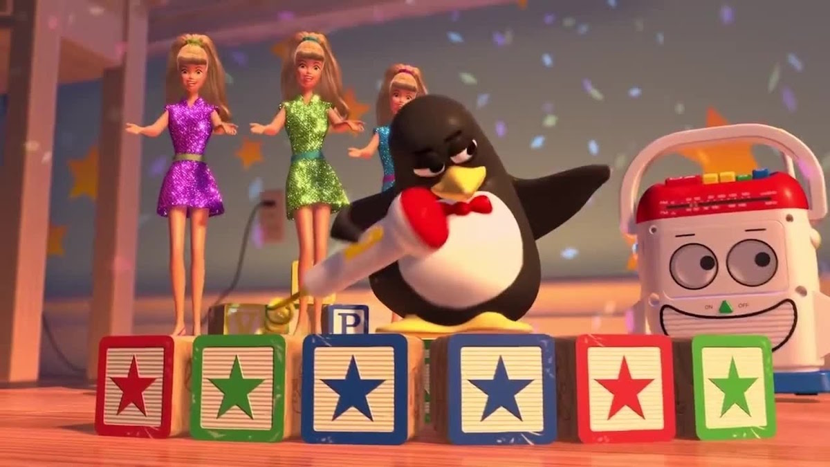 Whezy and the Barbies in Toy Story 2