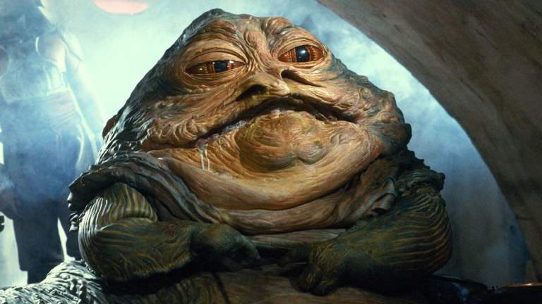 Jabba the Hutt in Star Wars