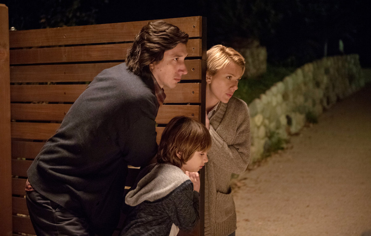Adam Driver and Scarlett Johansson in Marriage Story