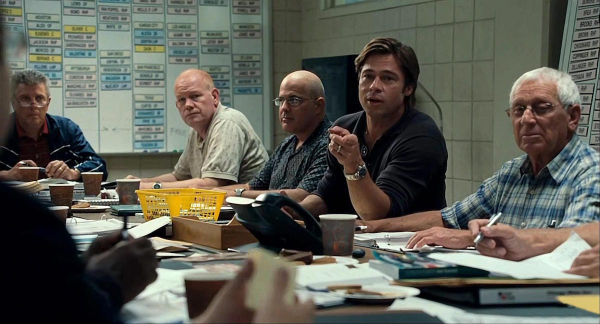Brad Pitt in Moneyball