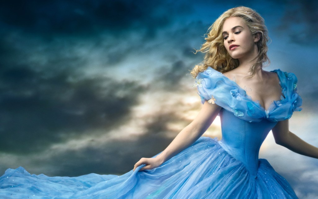 Lily James in Cinderella