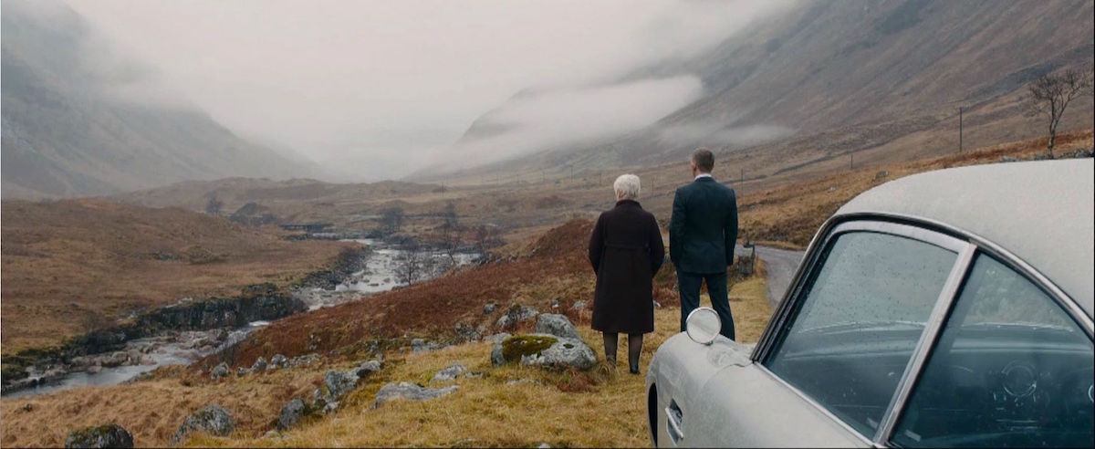 Daniel Craig and Judi Dench in Skyfall