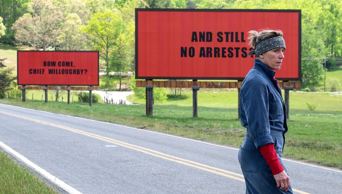 Frances McDormand in Three Billboards