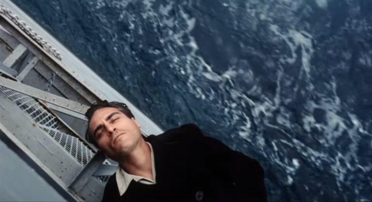 Joaquin Phoenix in The Master