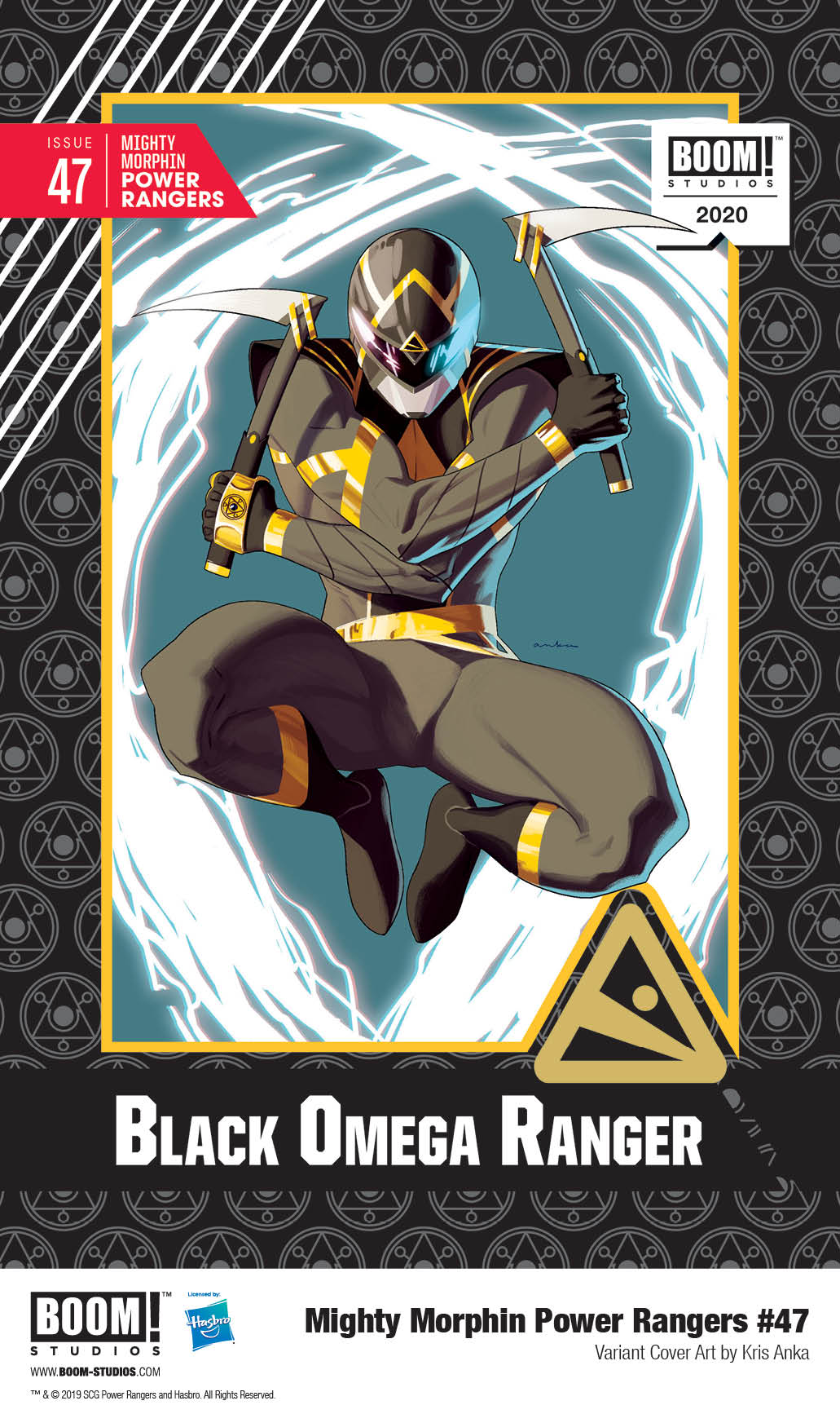 MMPR 47 Trading Card Cover