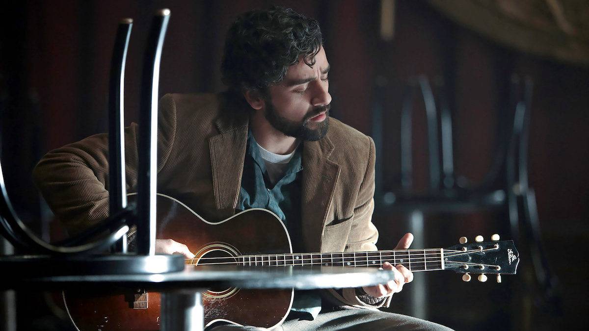 Oscar Isaac in Inside Llewyn Davis