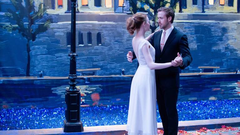 Ryan Gosling and Emma Stone in La La Land