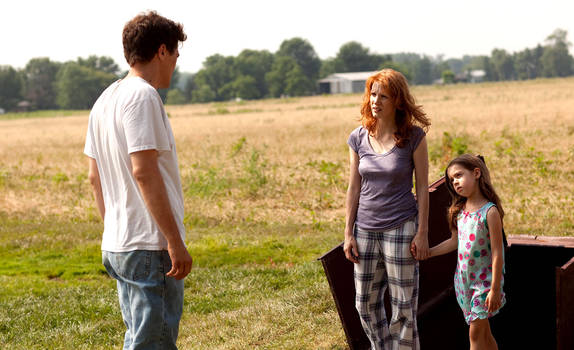 Take Shelton Michael Shannon and Jessica Chastain