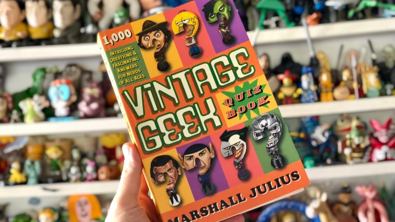 Win A Copy of Pop Culture Quiz Book Vintage Geek!