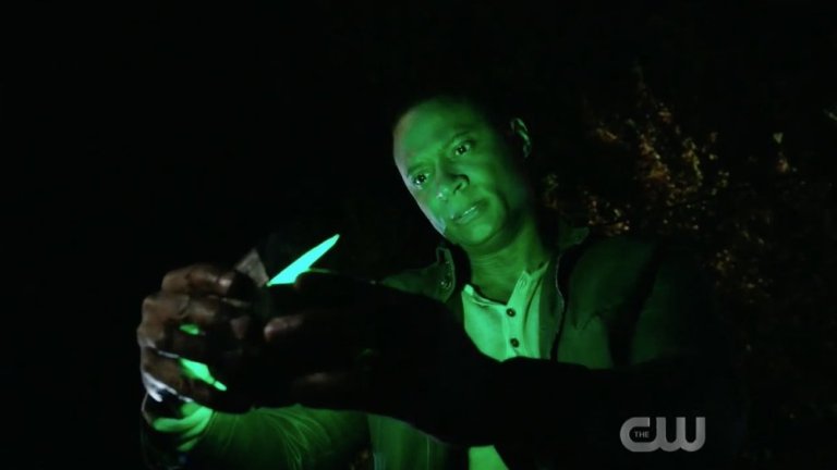 David Ramsey as John Diggle Green Lantern in Arrow Series Finale