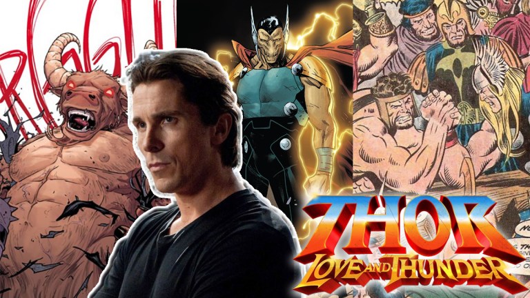 Christian Bale Batman in Thor Love and Thunder