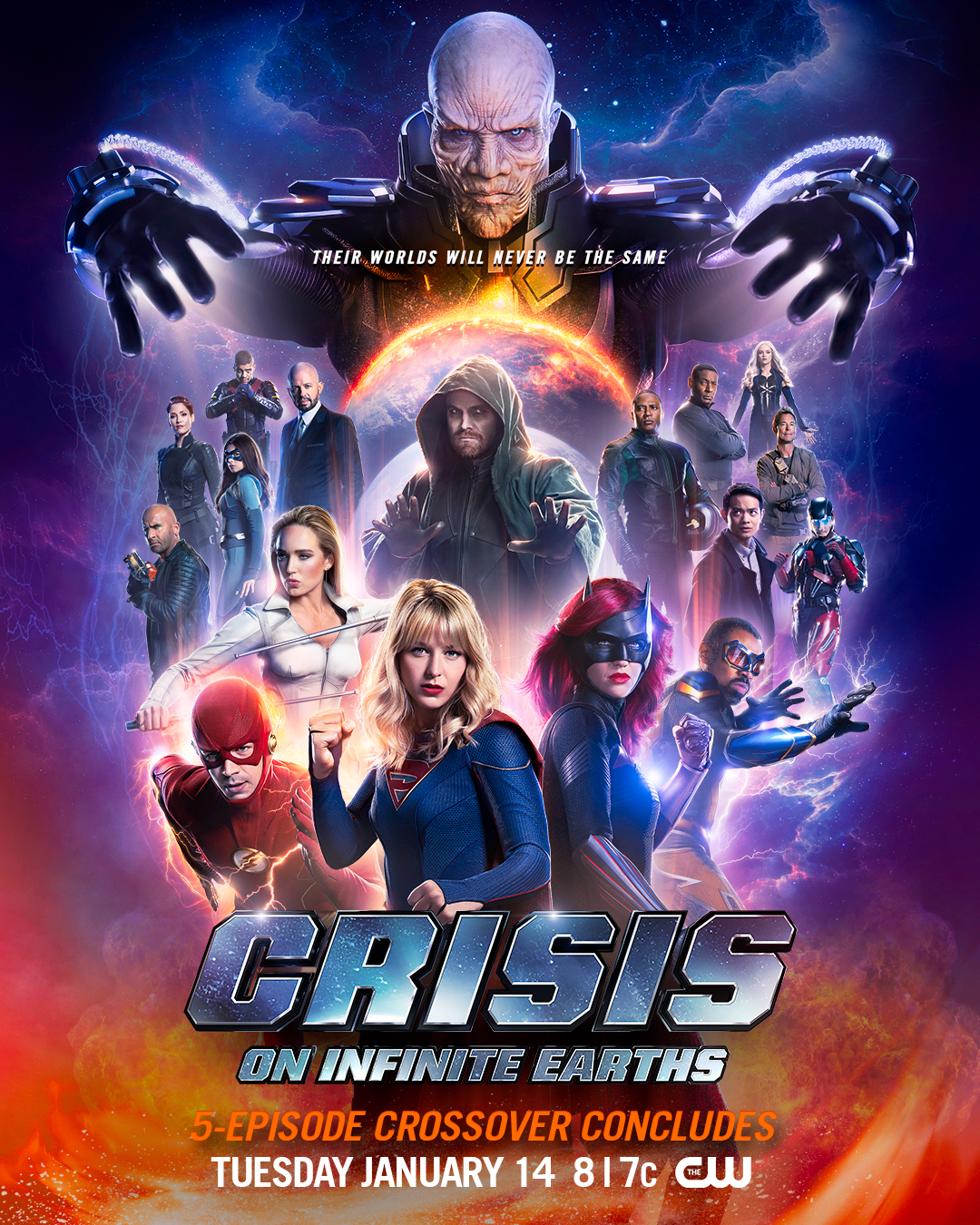 crisis on infinite earths finale poster