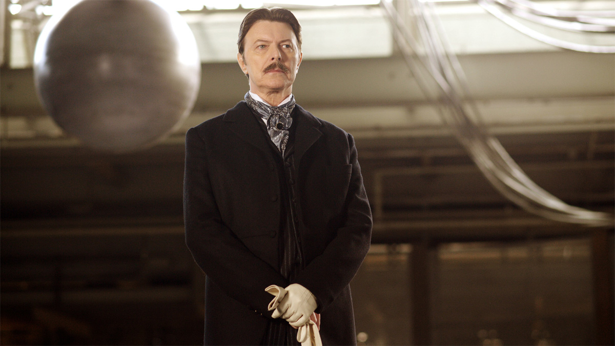 David Bowie as Nikola Tesla in The Prestige