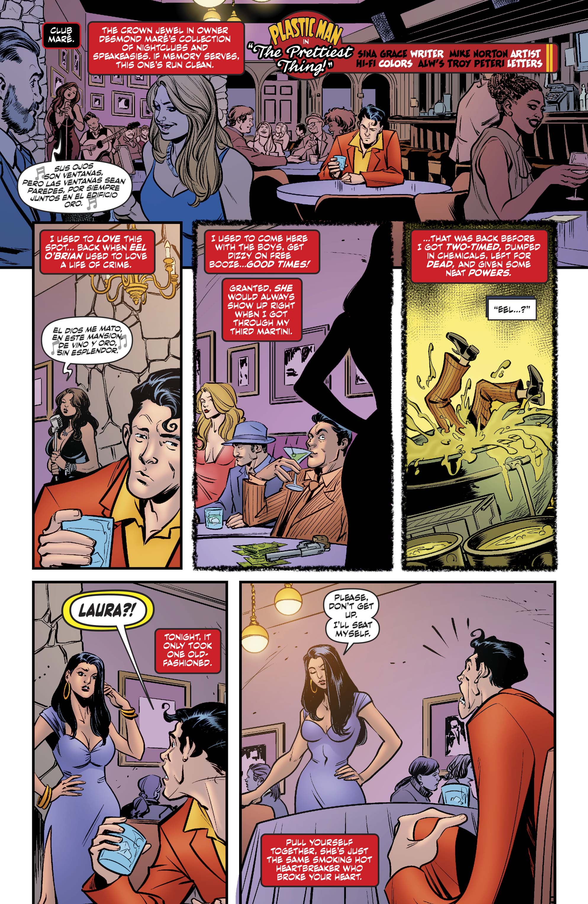 DC Crimes of Passion Preview Grace Norton Plastic Man P1