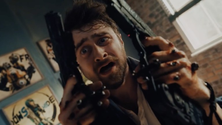 Daniel Radcliffe in Guns Akimbo