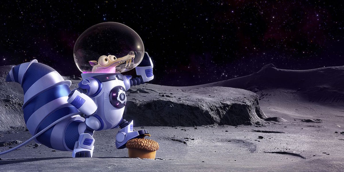 Ice Age Collison Course in Space