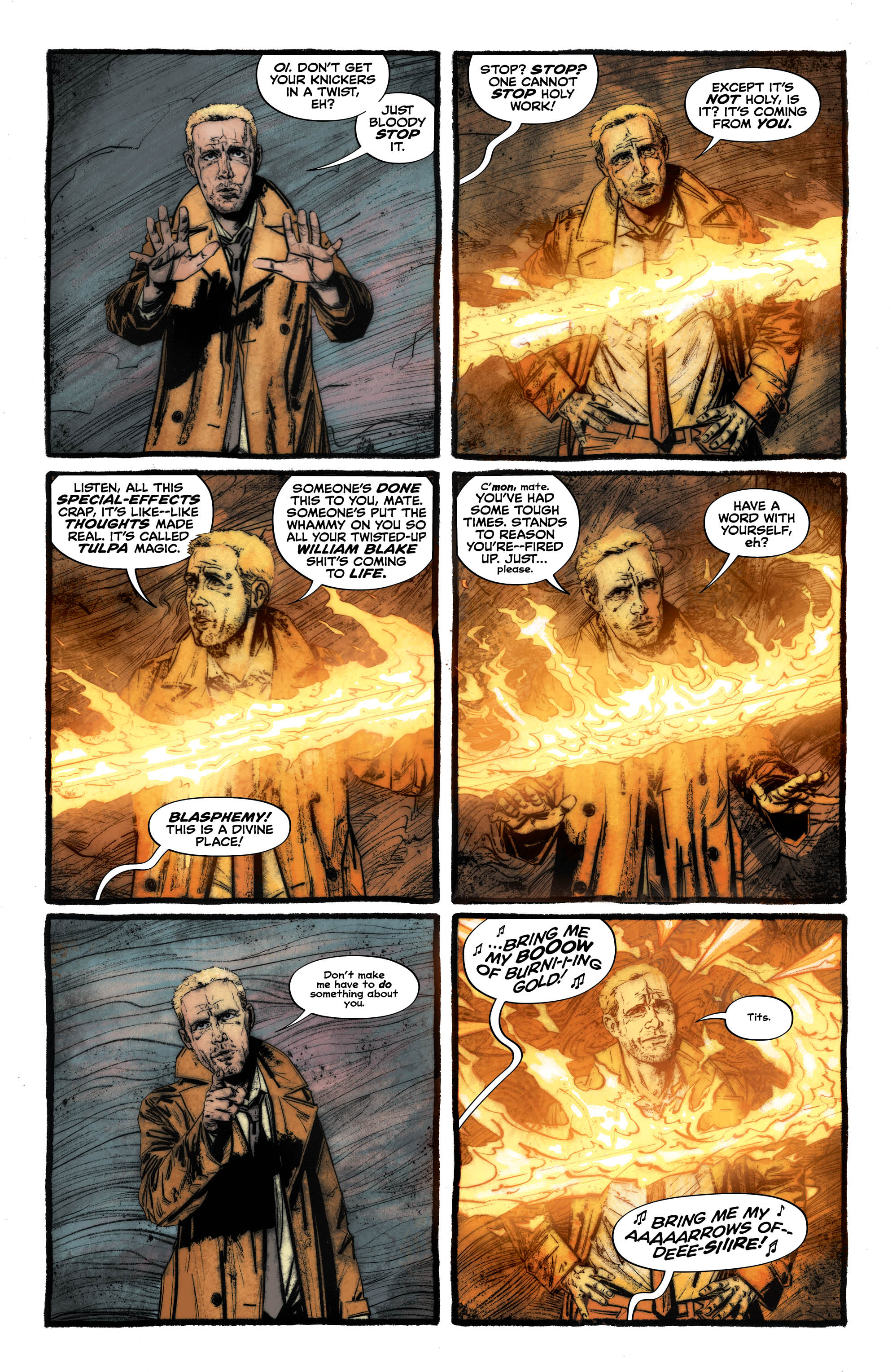 Hellblazer and the Brilliance of John Constantine Dialogue | Den of Geek