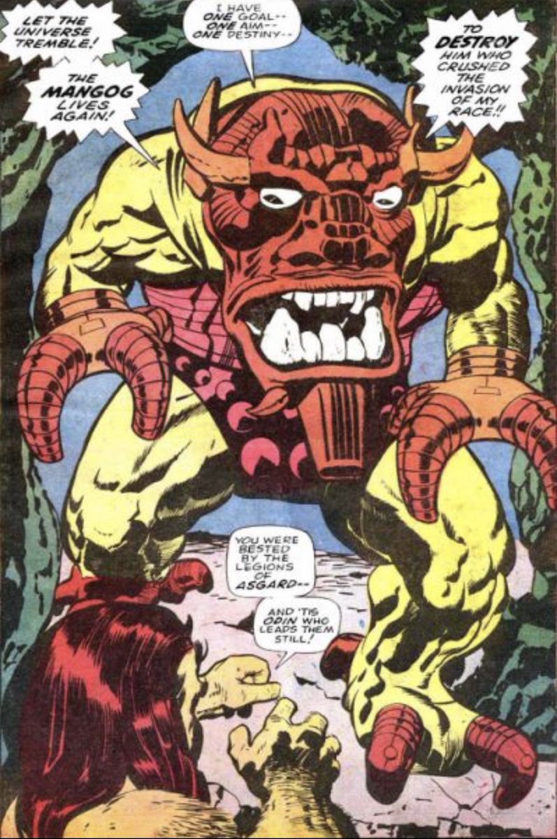 Mangog by Jack Kirby in Marvel's Thor