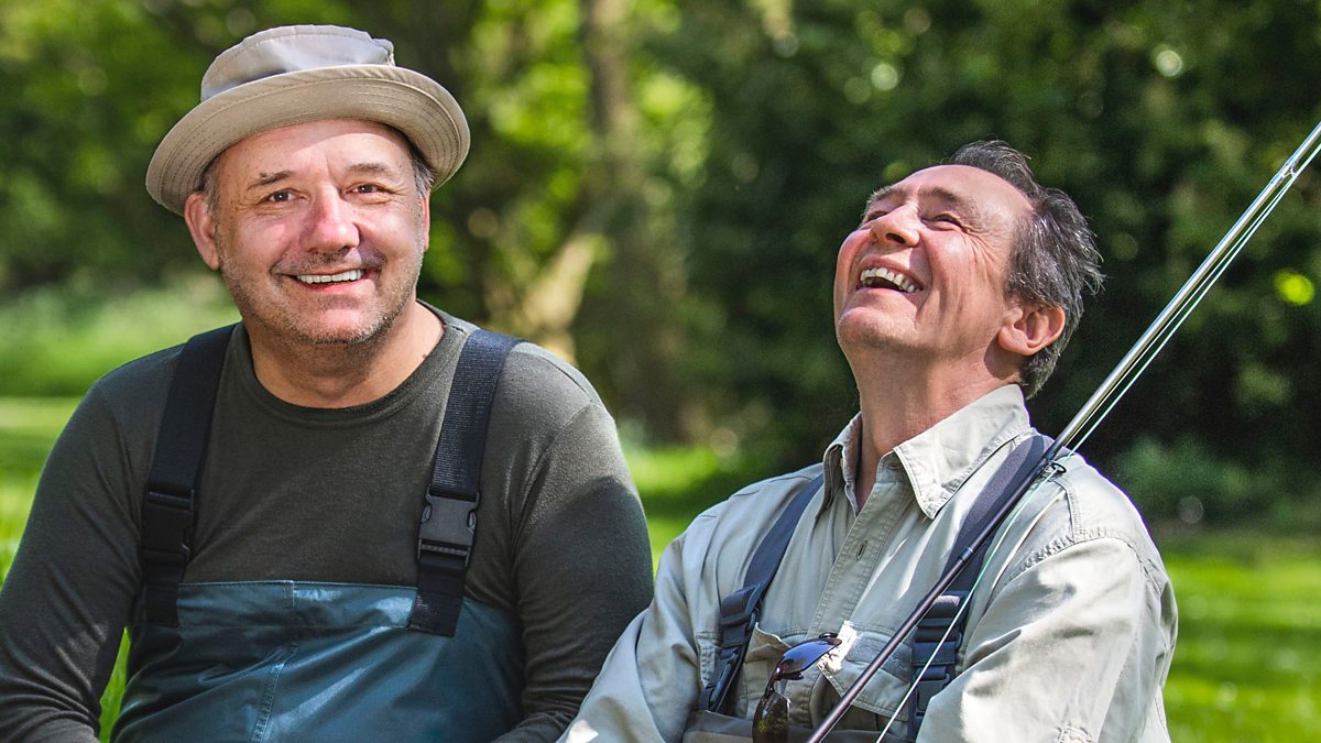 Bob Mortimer in Mortimer & Whitehouse Goes Fishing