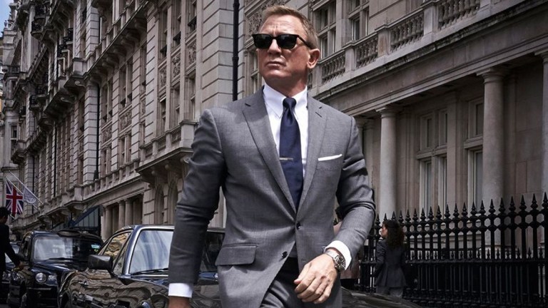 Daniel Craig as James Bond in No Time to Die