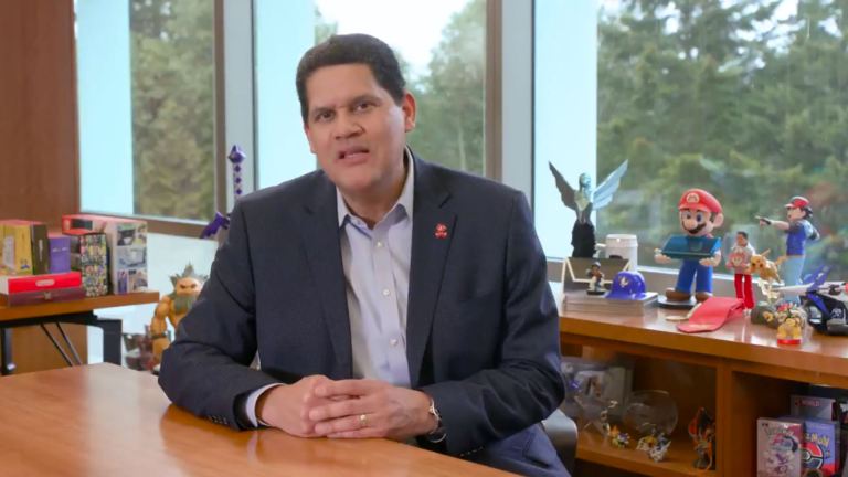 Reggie Fils Aime Nintendo Logo