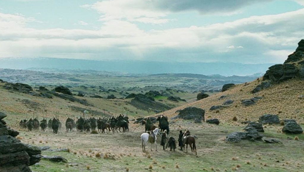 Fields of Rohan in The Lord of the Rings: The Two Towers