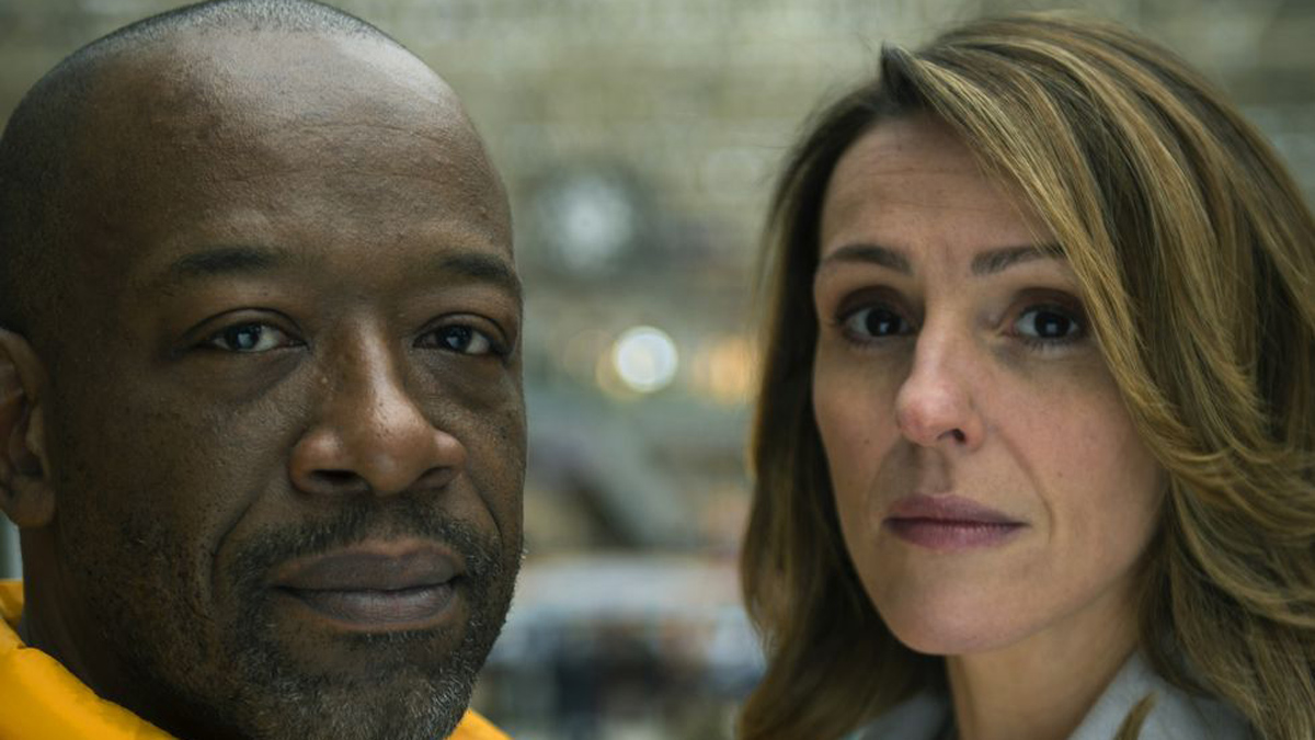Lennie James and Suranne Jones in Save Me