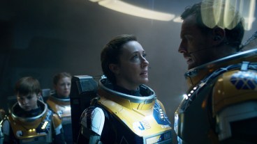 The Robinson Family in Lost in Space