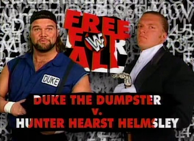 Royal Rumble Final Entrants - Duke âThe Dumpsterâ Droese (1996)
