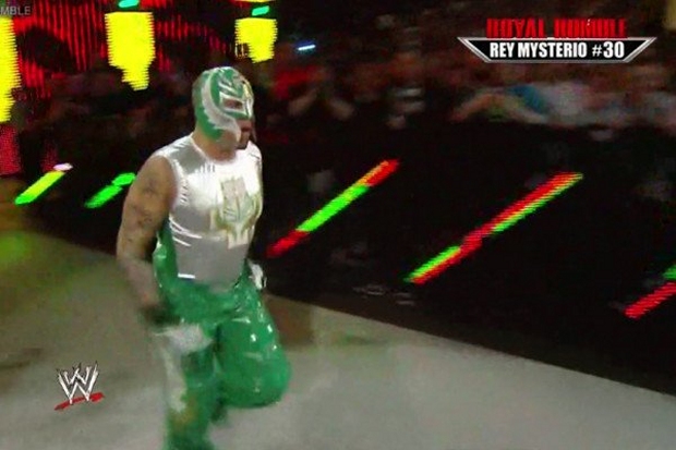 Royal Rumble Final Entrants - Rey Mysterio (2014)