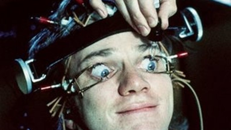 Malcolm McDowell in A Clockwork Orange