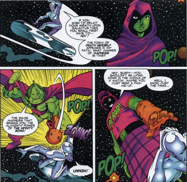 Impossible Man With the Infinity Gauntlet