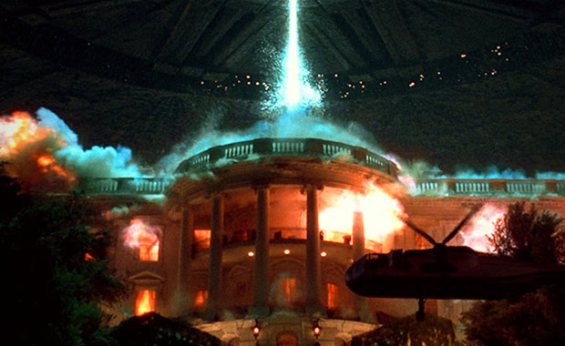 Independence Day - United States Capitol Destroyed