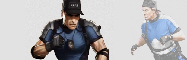 Mortal Kombat Character Kurtis Stryker