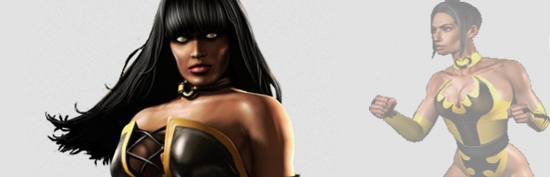 Mortal Kombat Character Tanya