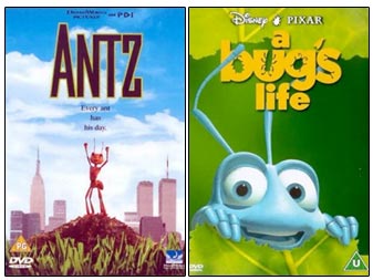 Antz and A Bugs Life