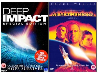 Deep Impact and Armageddon