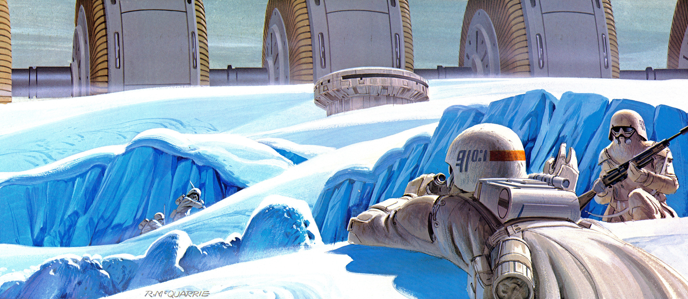 Star Wars Concept Art by Ralph Mcquarrie