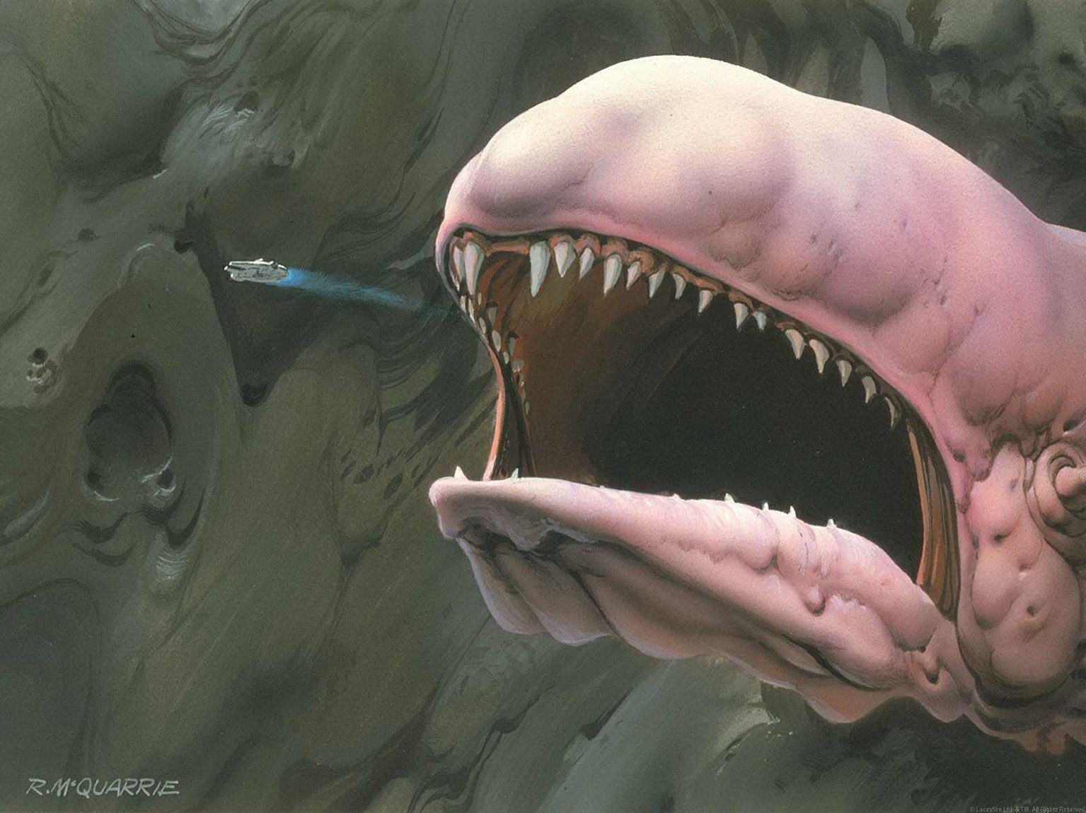 Star Wars Concept Art by Ralph Mcquarrie