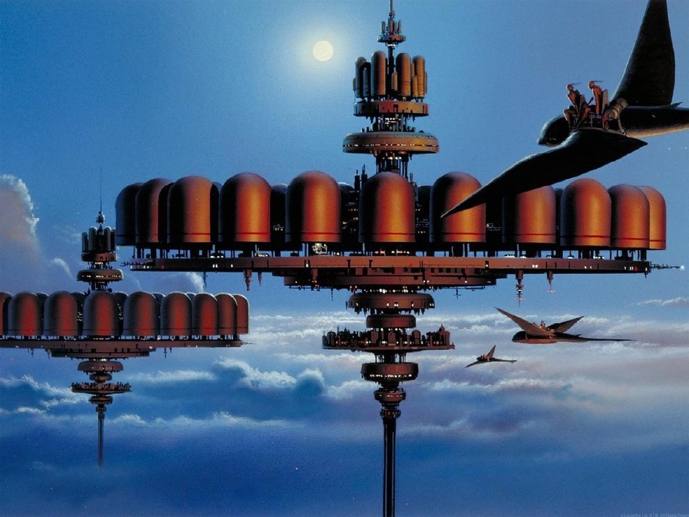 Star Wars Concept Art by Ralph Mcquarrie
