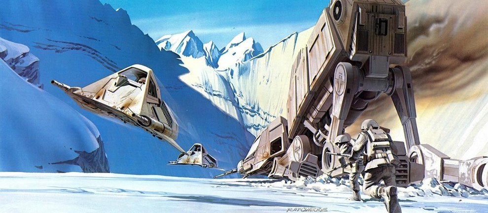 Star Wars Concept Art by Ralph Mcquarrie