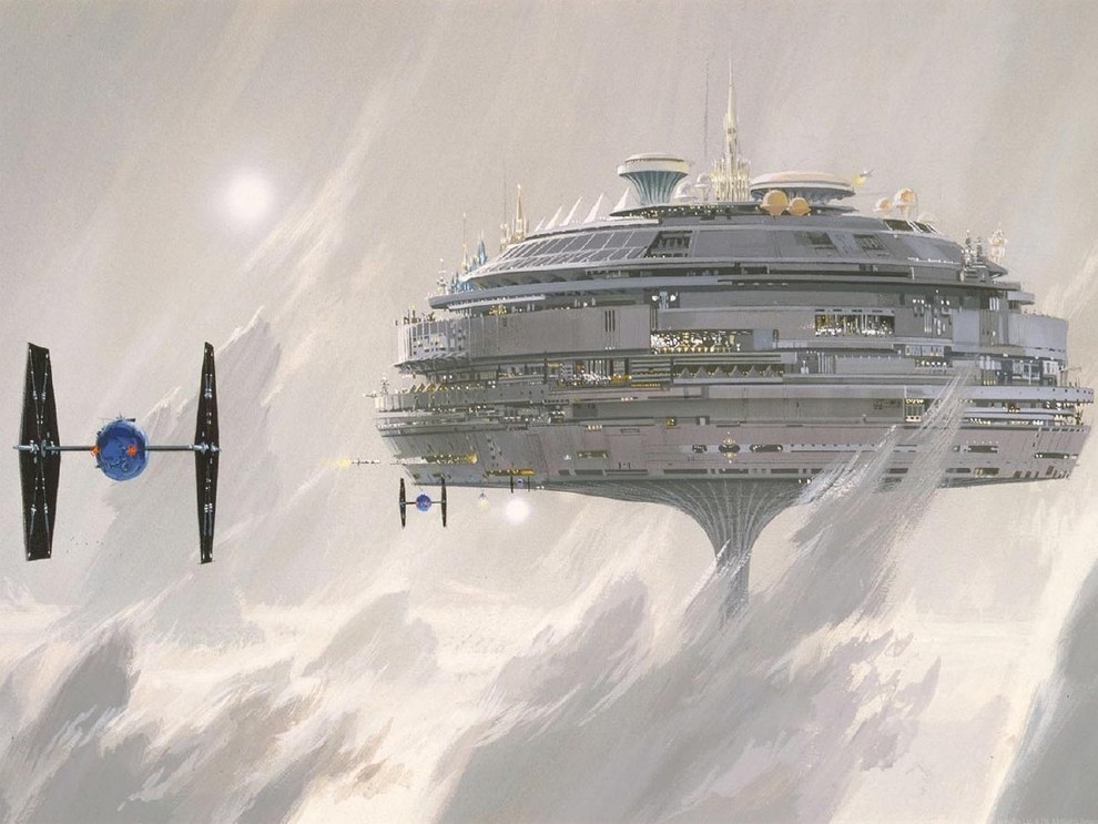 Star Wars Ships Concept Art by Ralph Mcquarrie
