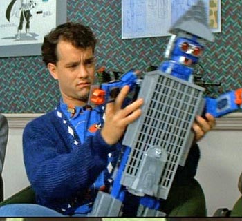 Tom Hanks outgrowing his toys in Big (1988)