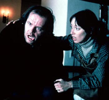 Jack Nicholson and Shelley Duvall in The Shining (1980)