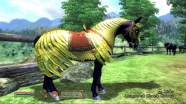 The Elder Scrolls Oblivion horse armor