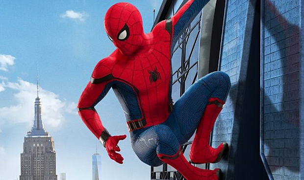 Tom Holland in Spider-Man: Homecoming