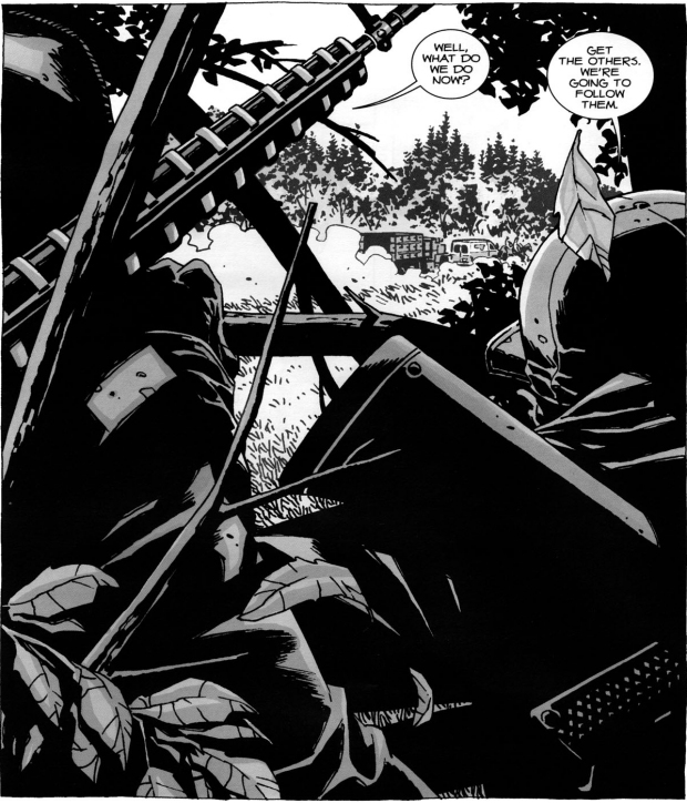 walking dead comics the hunters